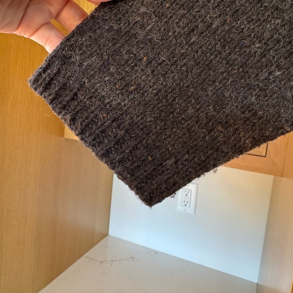 Vintage UnionBay Brown Wool blend Pullover Boxy Sweater / 90s / LG - Picture 6 of 10